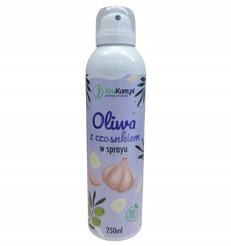 OLIWA Z OLIWEK Z CZOSNKIEM W SPRAYU 250 ML - KRUKAM