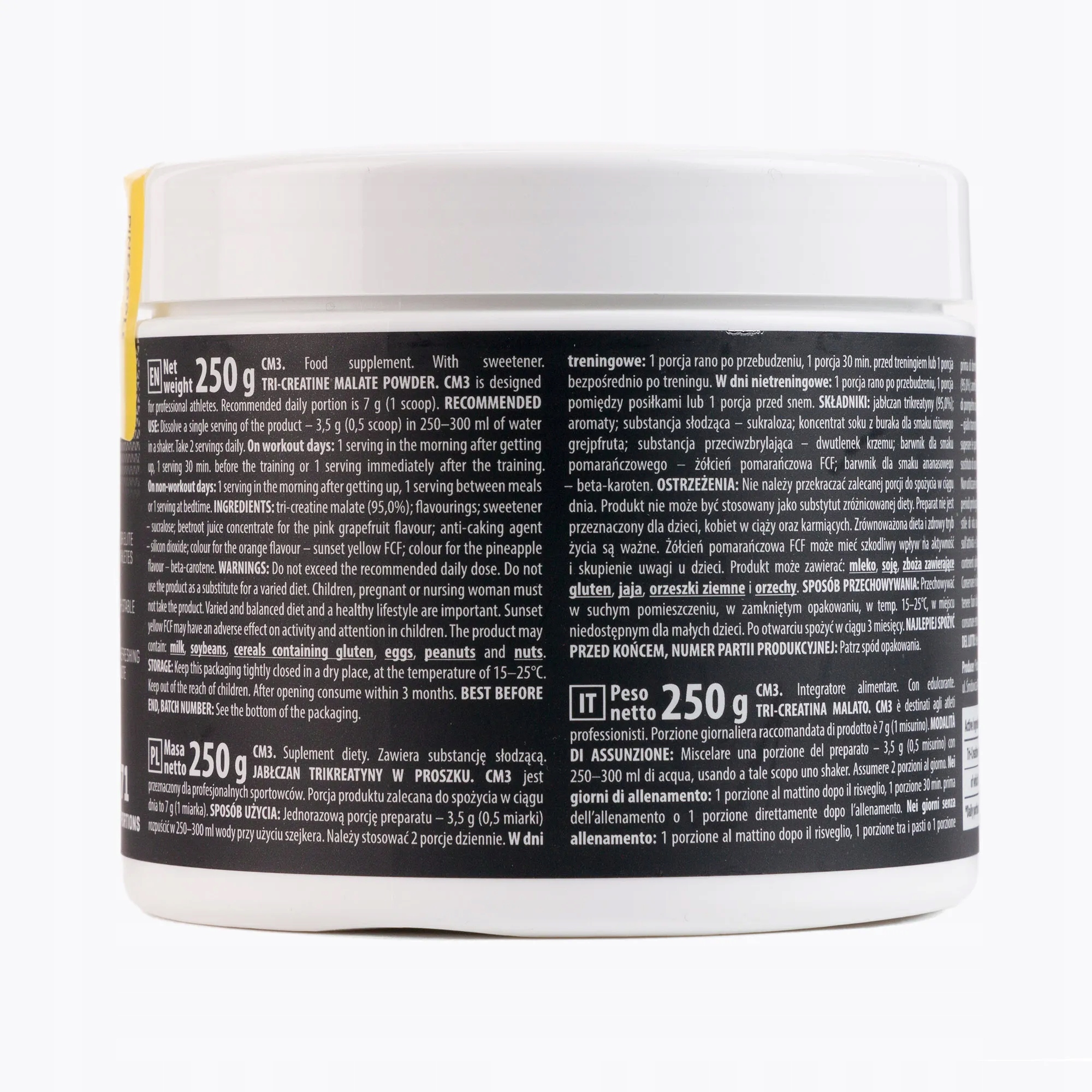 Kreatyna proszek ananasowy Trec Nutrition 250 g - obrazek 3