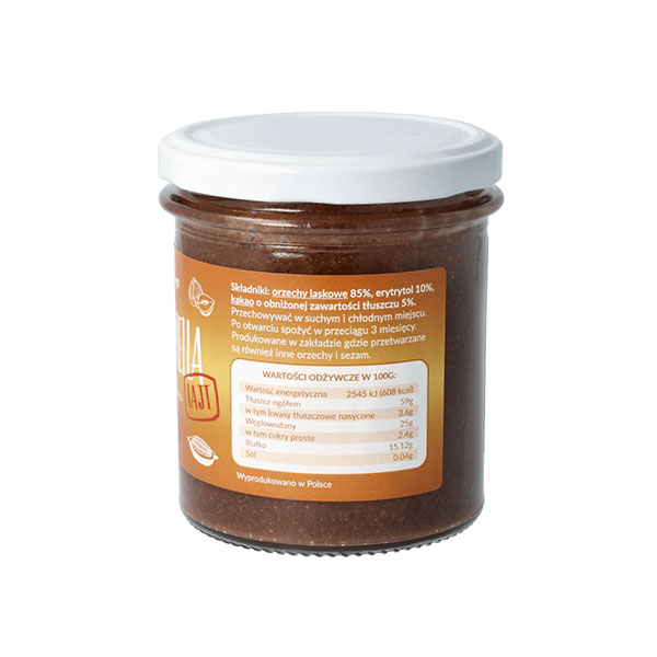 Pasta orzechowy KruKam Krukamella pasta z laskowych 300 g - obrazek 2