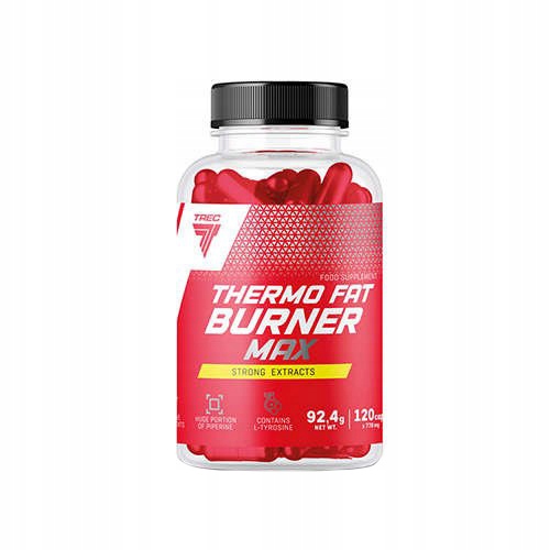 Spalacz tłuszczu Trec Nutrition Thermo Fat Burner Max kapsułki bez cukru - obrazek 2