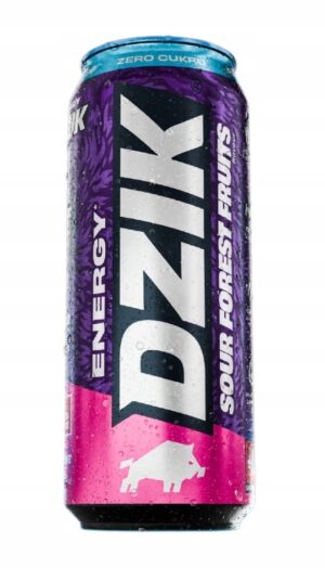 Energetyk Dzik napój energetyczny Sour Forest Fruits zero cukru 500ml