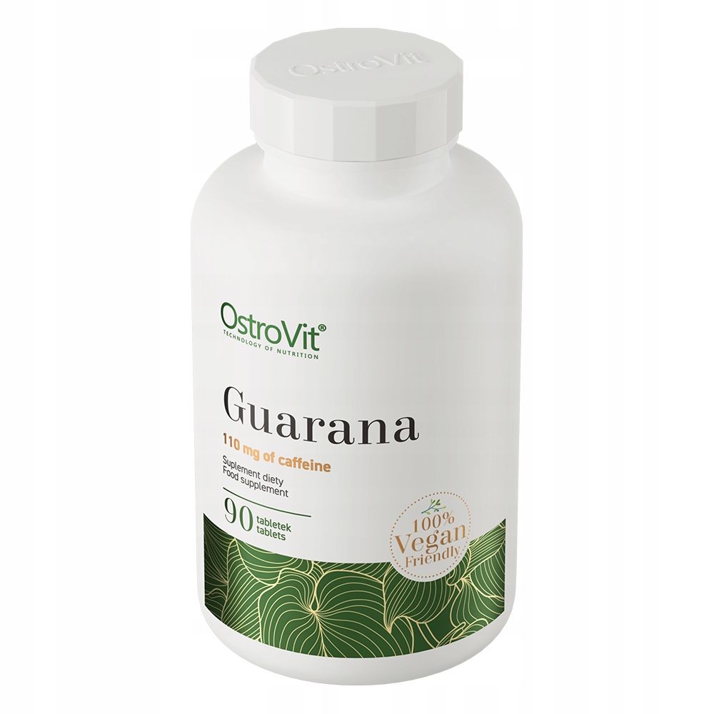 Tabletki OstroVit Guarana 90 szt. - obrazek 3