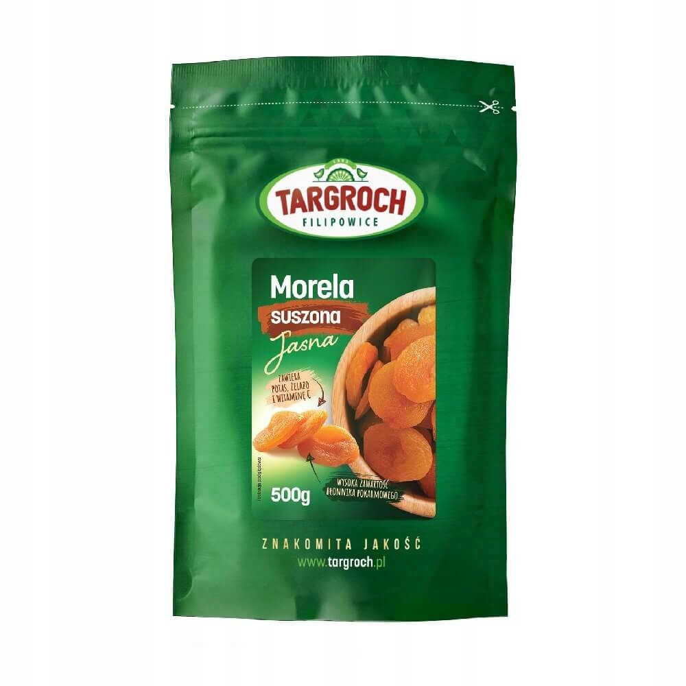 Morela suszona jasna Targroch 500 g - obrazek 3