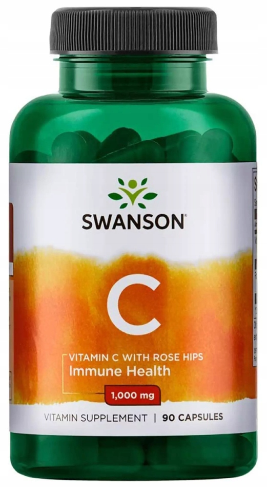 Suplement diety Swanson Health Products Witamina C z dziką różą 90 szt. - obrazek 3