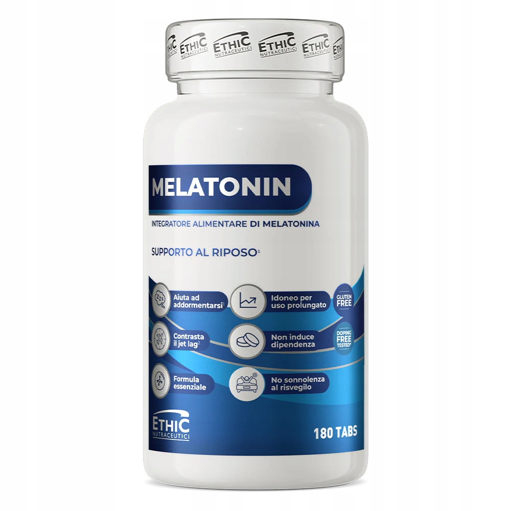 Suplement diety Ethic Nutraceutici Melatonin 180 tabletek