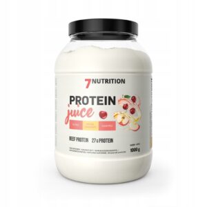 7NUTRITION PROTEIN JUICE BEEF 1000G WIŚNIA JABŁKO BIAŁKO WOŁOWE ODŻYWKA