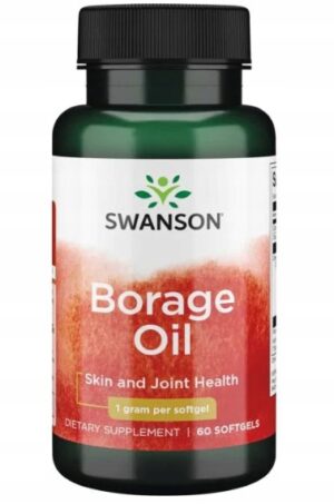 Kapsułki Swanson Health Products olej z ogórecznika 60 szt.