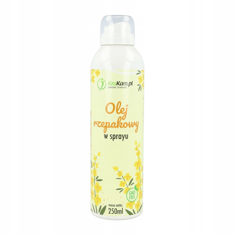 Olej rzepakowy rafinowany Olej rzepakowy w sprayu 250ml - KRUKAM