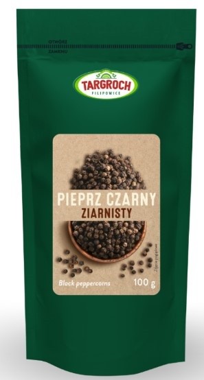 Pieprz czarny ziarnisty Targroch 100 g - obrazek 2