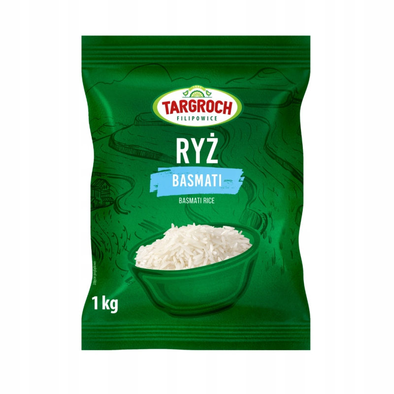 Ryż basmati biały 1 kg Targroch