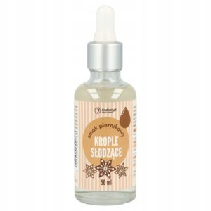 AROMAT KROPLE SŁODZĄCE 50ML KRUKAM - PIERNIK