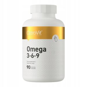 Suplement diety OstroVit Omega 3-6-9 kapsułki 90 szt. naturalny smak