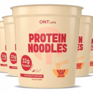 QNT Liife PROTEIN NOODLES 32g Makaron Wysokobiałkowy 62g Chicken