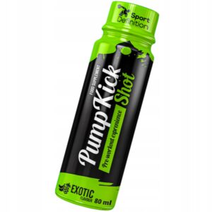 SPORT DEFINITION PUMP KICK SHOT przedtreningówka cherry-orange