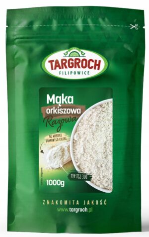 Targroch Mąka orkiszowa razowa 1 kg