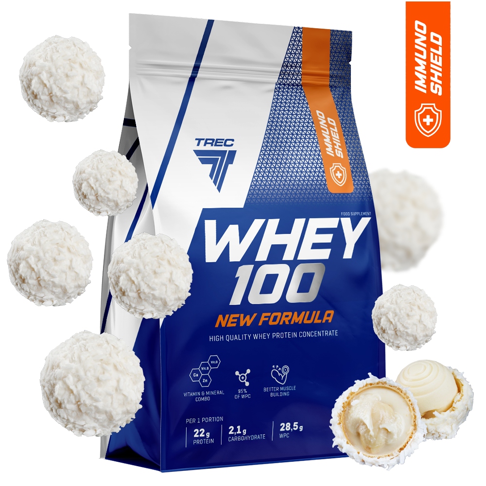 Odżywka białkowa Trec Nutrition WPC proszek 700 g smak biała czekolada - obrazek 4