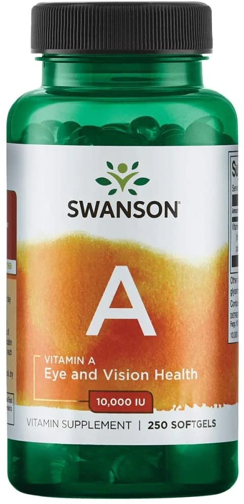Suplement diety Swanson Health Products witamina A 10000IU 250 kaps. - obrazek 2