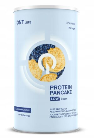 QNT Protein Pancake Low Sugar Naleśniki Białkowe Bez Cukru 500g Jagodowy