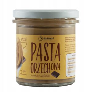 Pasta orzechowo czekoladowy KruKam Pasta orzechowa z mleczną czekoladą 300g