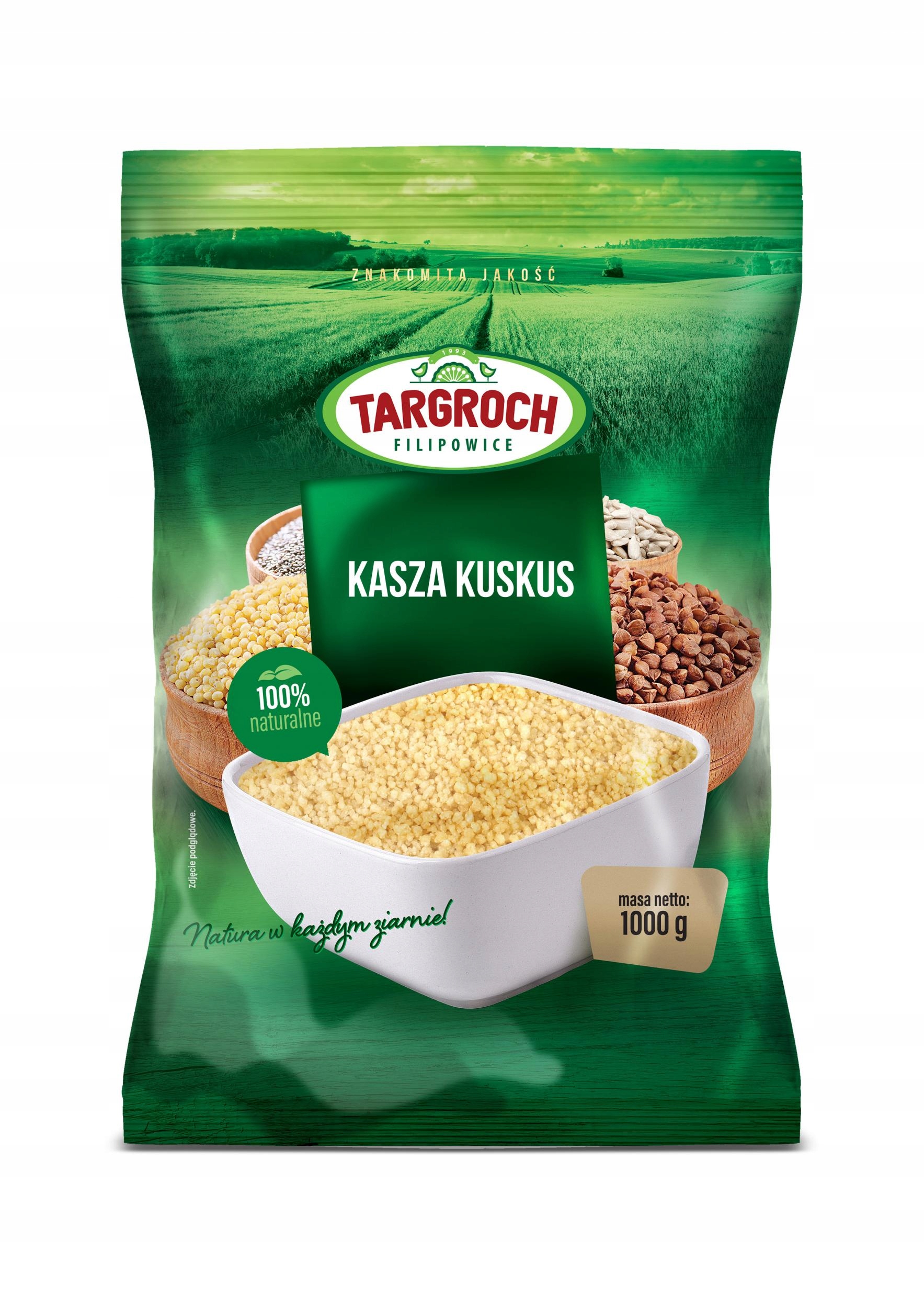 Targroch kasza kuskus 1kg naturalna