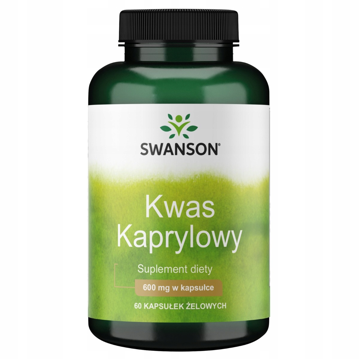 Swanson Caprylic Acid (kwas kaprylowy) 600 mg 60 kapsułek - obrazek 7