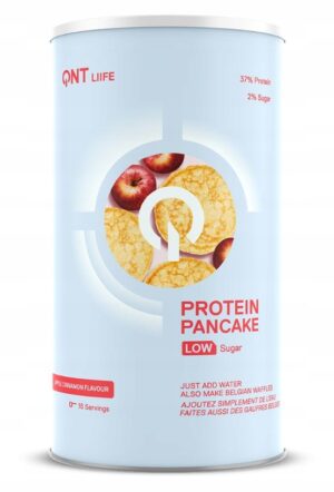 QNT Protein Pancake Naleśniki Białkowe Bez Cukru 500g Jabłko-Cynamon