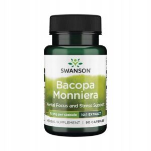 Bacopa Monniera 50 mg Swanson 90 kapsułek
