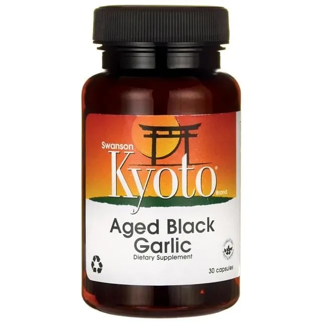SWANSON Aged Black Garlic 30 kaps. - obrazek 3
