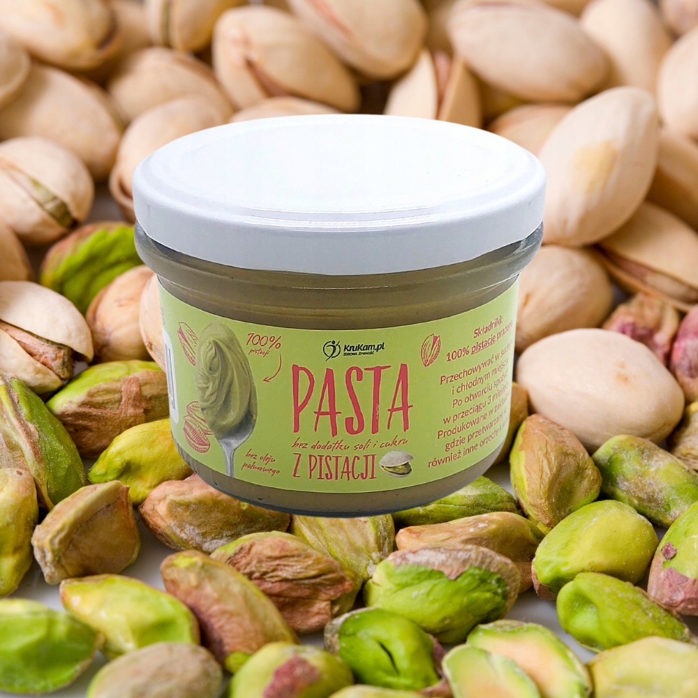 Pasta pistacjowa KruKam 150 g - obrazek 2