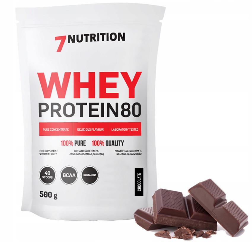 Odżywka białkowa 7Nutrition koncentrat WPC czekoladowy proszek 500 g