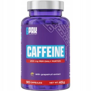 Kapsułki 6PAK Nutrition Caffeine naturalne bez cukru 90 szt.