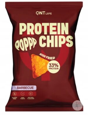 QNT Liife PROTEIN CHIPS Chipsy Białkowe Protein Bez Glutenu Barbecue BBQ 50