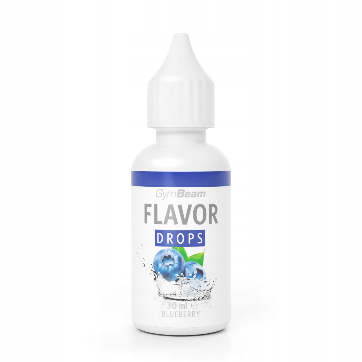 KROPLE SMAKOWE BEZKALORYCZNE BEZ CUKRU FLAVOR DROPS GymBeam 30 ml jagody