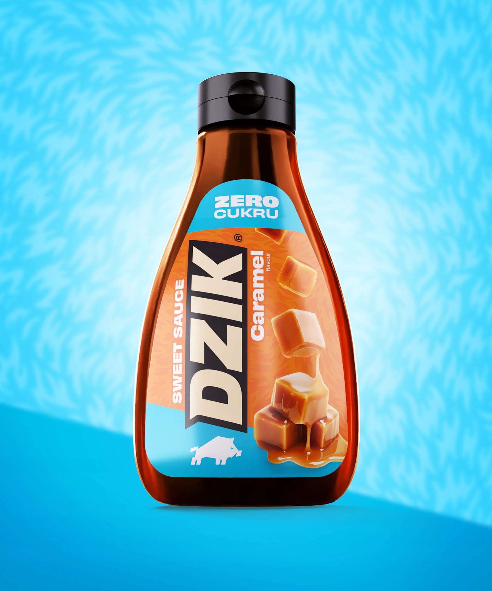 WK Dzik sos do deserów CARAMEL Zero Cukru karmelowy 425ml