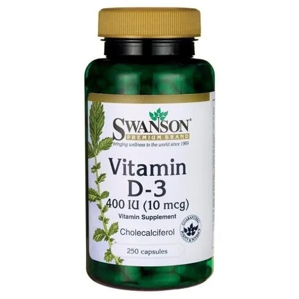 Suplement diety Swanson Health Products kapsułki 250 szt. D3 - obrazek 3