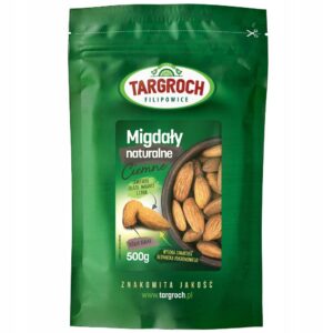 Migdały naturalne ciemne Targroch 500 g