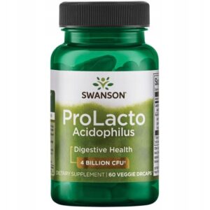 PROLACTO ACIDOPHILUS Swanson Health Products probiotyki kapsułki 60 szt.