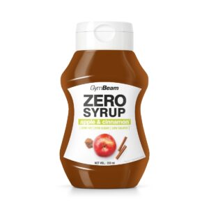 ZERO SYROP JABŁKOWO-CYNAMONOWY BEZ CUKRU I TŁUSZCZU GymBeam 350 ml
