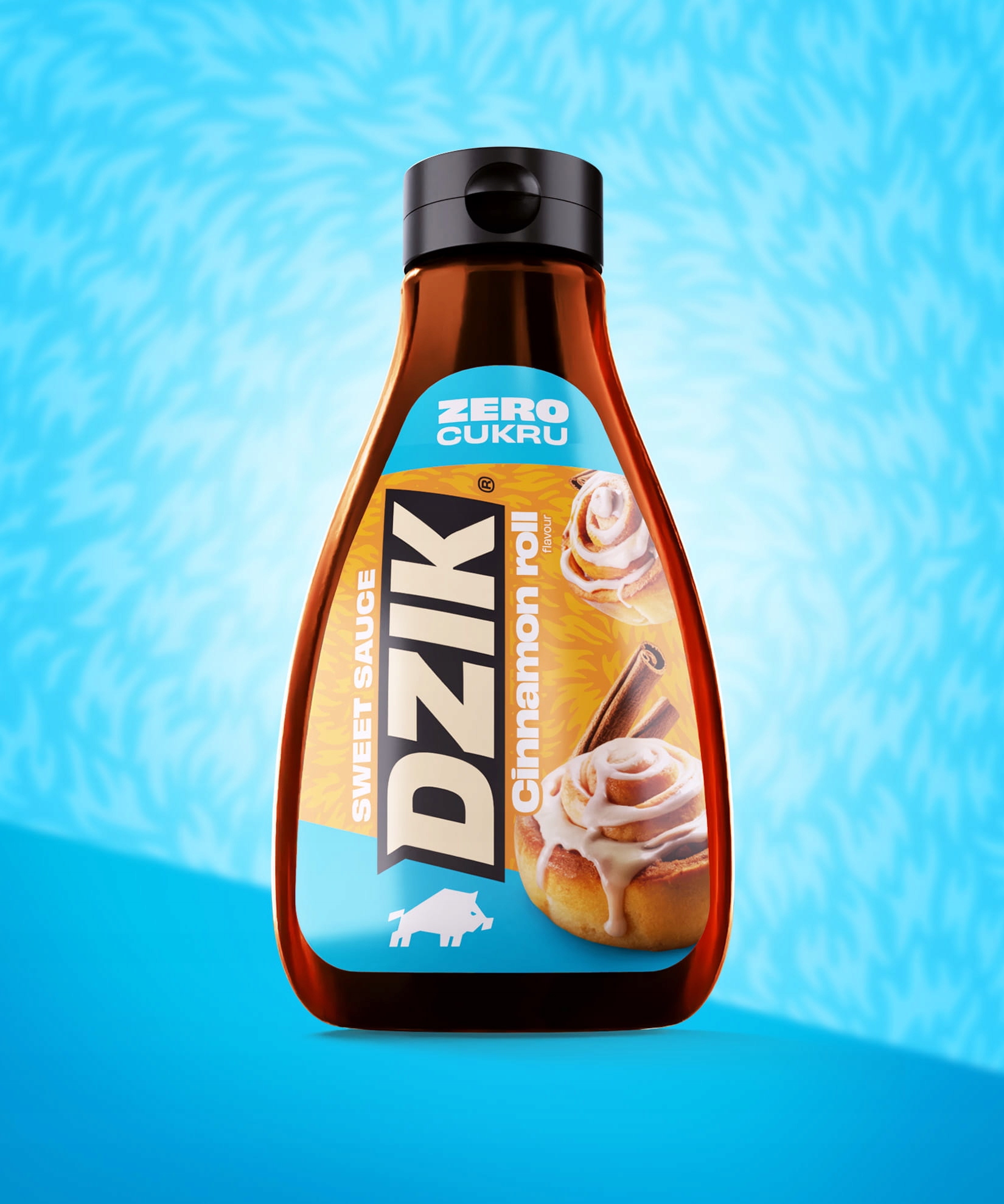 Sos do deserów WK Dzik CINAMMON ROLL CYNAMONOWY 25 g 425 ml - obrazek 2
