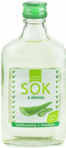 Zielona Tłocznia Sok z aloesu 100% 200ml