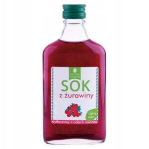 Zielona Tłocznia sok z żurawiny 100% 200ml