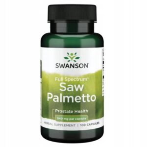 Swanson Saw Palmetto 540 mg 100 kapsułek palma sabałowa prostata
