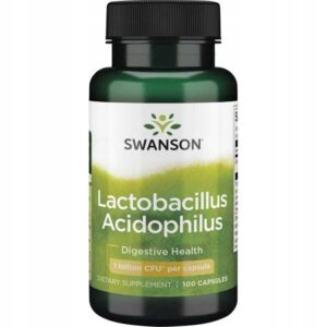 Swanson Kapsułki probiotyczne  Lactobacillus Acidophilus 100 szt.
