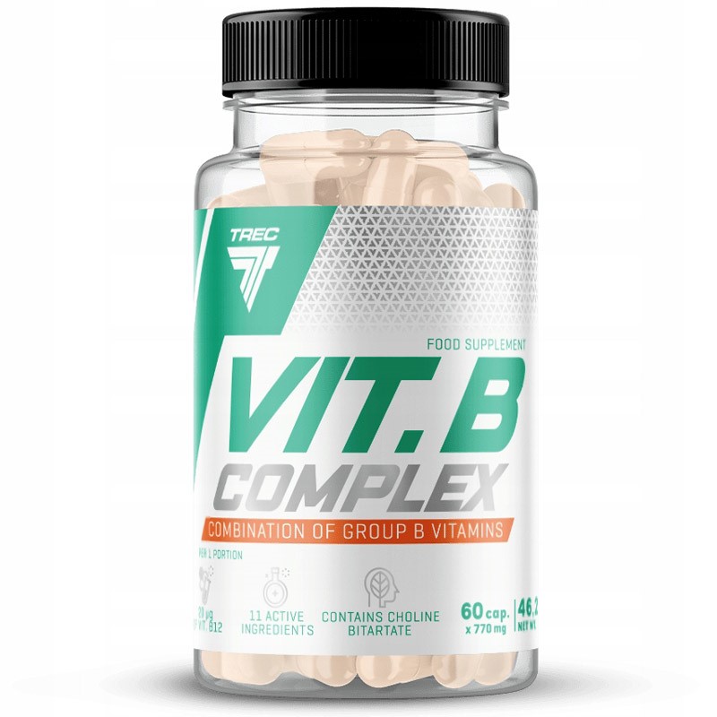 Suplement diety Trec Nutrition Vitamin B-Complex kapsułki 60 szt.