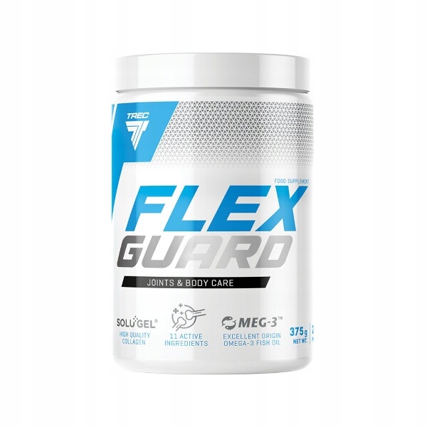 Suplement diety Trec Nutrition Flex Guard 375 g proszek jagodowy bez cukru - obrazek 2