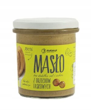 Pasta z orzechów laskowych KruKam 300 g