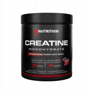 7NUTRITION CREATINE MONOHYDRATE 300G CACTUS SIŁA MASA WYDOLNOŚĆ
