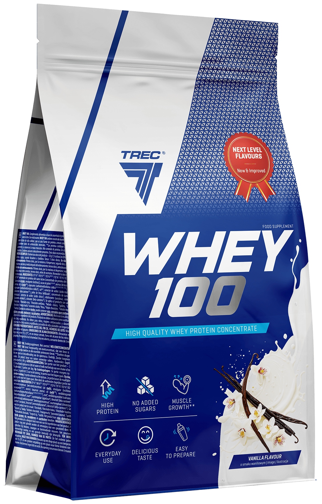 Odżywka białkowa Trec Nutrition WPC proszek 700 g waniliowy bez aspartamu