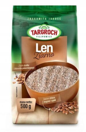 Siemię lniane brązowe Targroch 500 g
