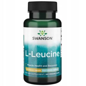 Swanson Ajipure L-Leucyna 500 mg 60 kaps.